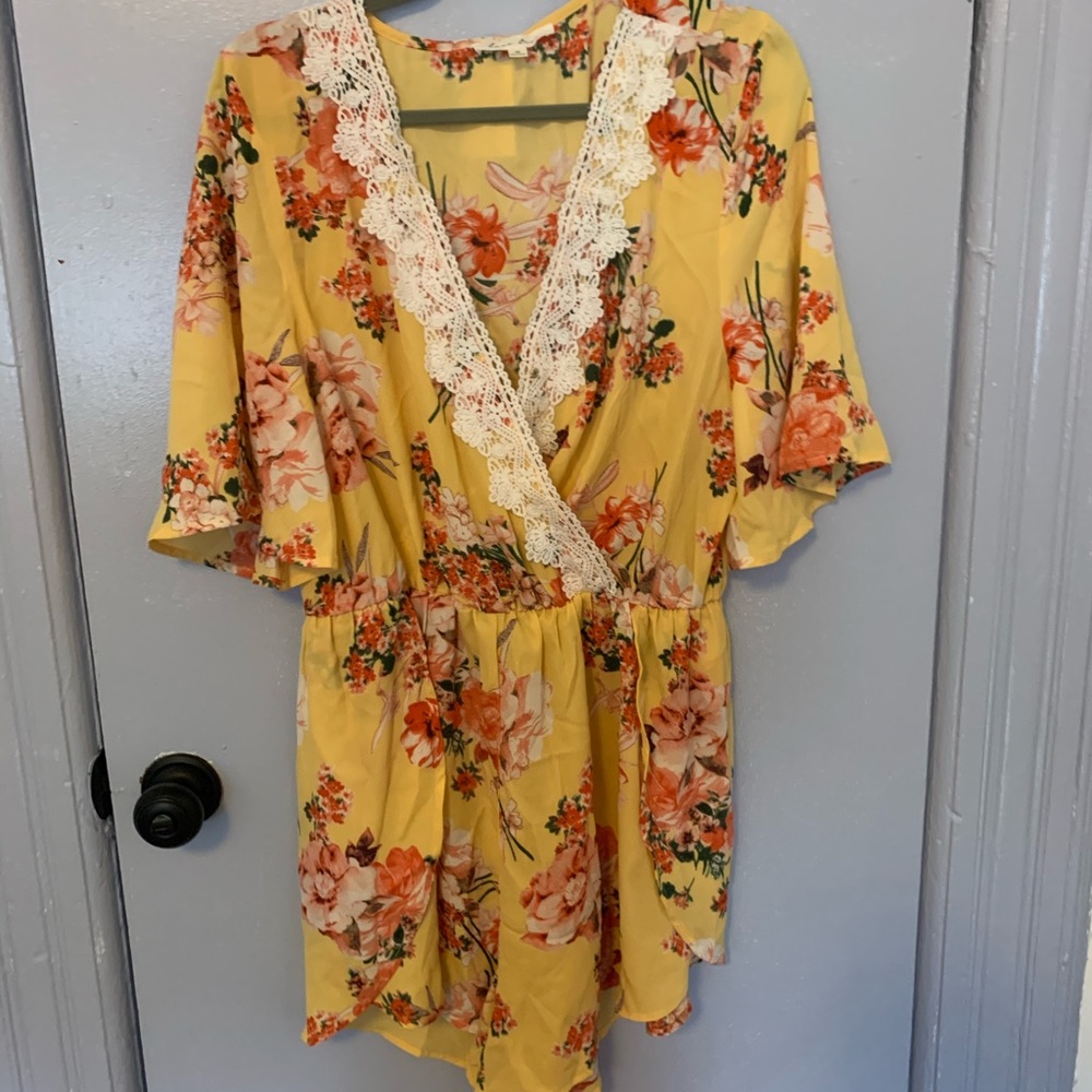 Floral Romper